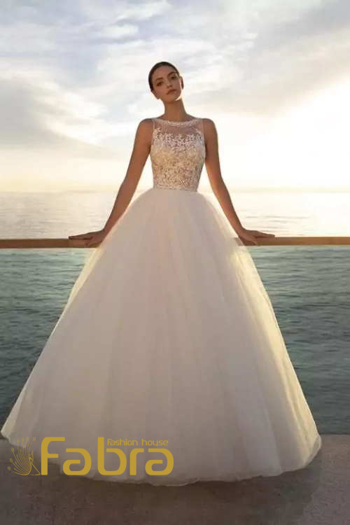 مدل لباس عروس پف دار جدید 